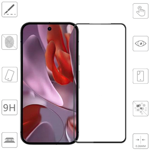 Fr Google Pixel 9a 1x 3D Premium Display H9 0,3mm Hart Glas Schutz