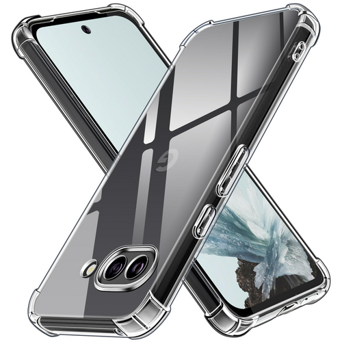 F�r Google Pixel 9a Schock TPU Schutz H�lle Handy Cover Transparent