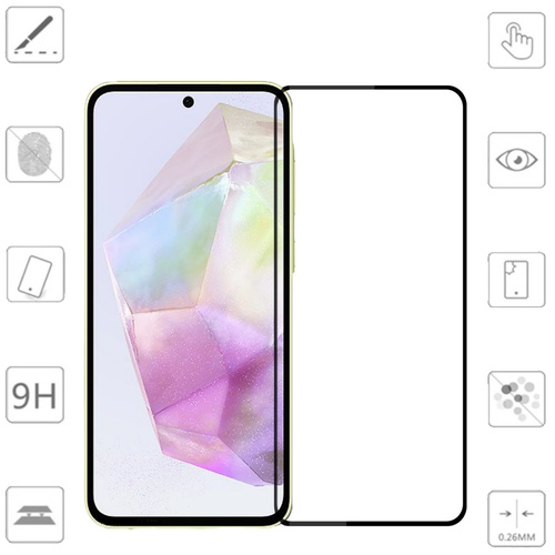 F�r Samsung Galaxy A56 / A36 1x 3D Premium Display H9 0,3mm Hart Glas