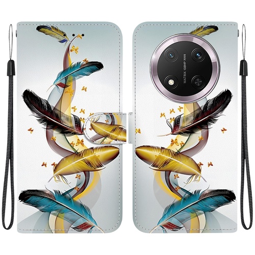 F�r Honor Magic 7 Lite / X9c Kunstleder Book Wallet Motiv Tasche H�lle