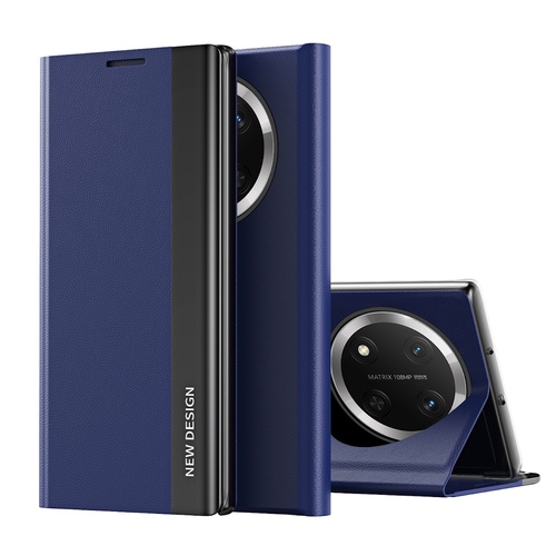 F�r Honor Magic 7 Lite / X9c Electroplated Kunstleder H�lle Dunkelblau