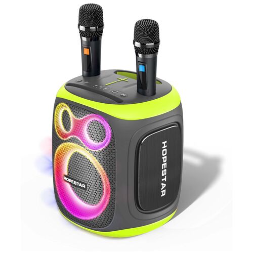 HOPESTAR PARTY 130 - Leistungsstarker 120W Bluetooth Lautsprecher mit Bass Horn 