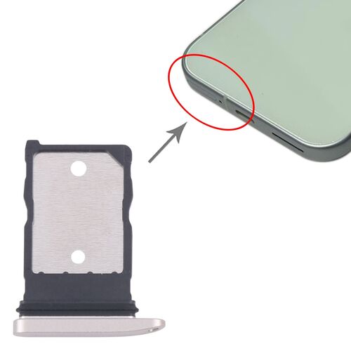 F�r Google Pixel 9 SIM Kartenhalter Card Tray Ersatzteil Reparatur Beige