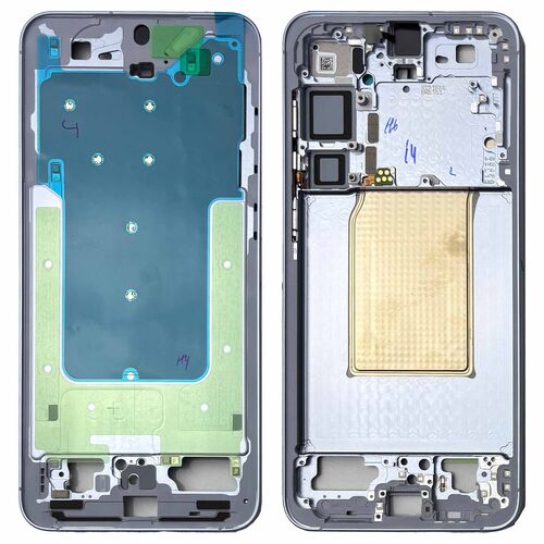 Samsung Display LCD Mittelrahmen Galaxy S25 Plus GH82-36367C Ersatzteil Icy Blue