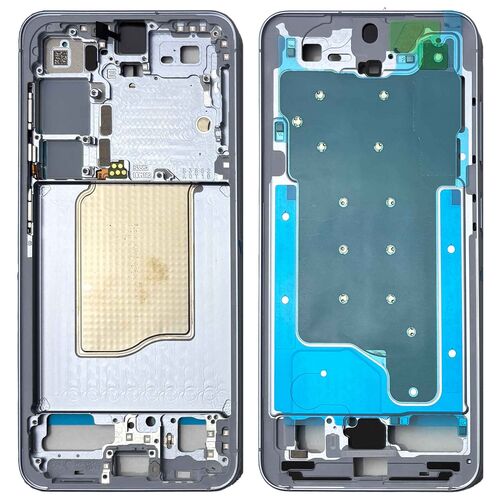 Samsung Display LCD Mittelrahmen Galaxy S25 GH82-36328C Ersatzteil Icy Blue
