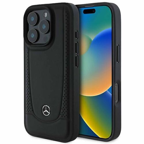 Mercedes Apple iPhone 16 Pro Urban Schutzh�lle Case Etui Schwarz