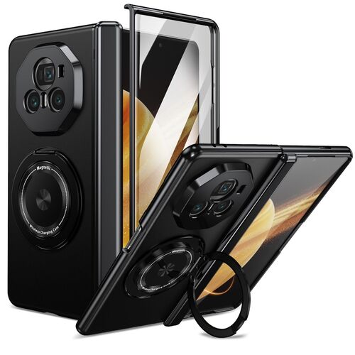 F�r Honor Magic V3 Faltbare Schutz H�lle 360 Grad Magnet Ring Schwarz