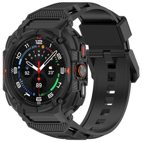 F�r Samsung Galaxy Watch Ultra 47mm TPU H�lle integriertem Armband