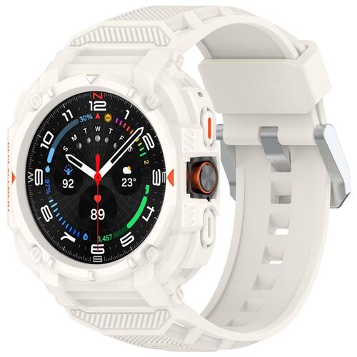 F�r Samsung Galaxy Watch Ultra 47mm TPU H�lle integriertem Armband