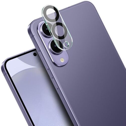 F�r Samsung Galaxy S25 Edge 5G IMAK Kamera Schutz Glas Folie Schwarz