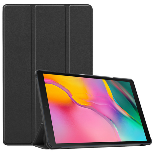Fr Lenovo Tab M10 4. Gen / Tab 10.1 2025 3folt Wake UP Tasche Schwarz