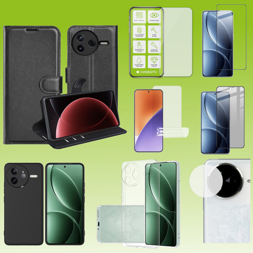 F�r Xiaomi Poco F7 Ultra Schutz Cover H�lle Tasche TPU Hart Glas Folie AUSWAHL