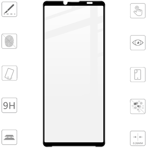 F�r Sony Xperia 1 VII 1x 3D Premium 0,3 mm Display H9 Schutz Hart Glas