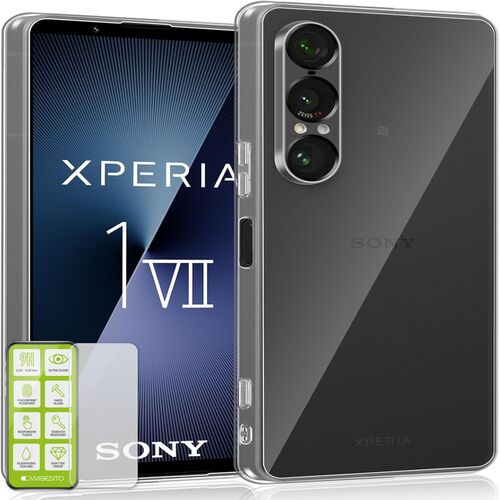 F�r Sony Xperia 1 VII Schutz Cover H�lle Case Tasche TPU Hart Glas Folie AUSWAHL 