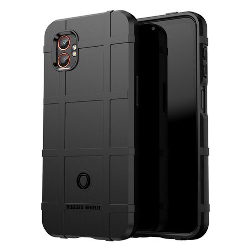 F�r Samsung Galaxy XCover 7 Pro Rugged Shield Schock TPU H�lle Schwarz