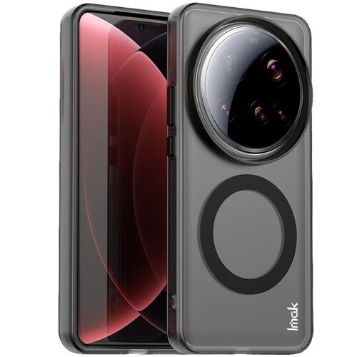 Fr Xiaomi 15 Ultra IMAK Candy Design Magsafe Hybrid TPU Hlle Schwarz