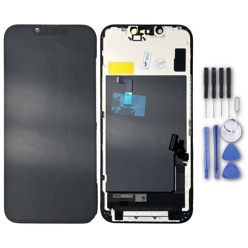 F�r Apple iPhone 16e LCD Display ohne Rahmen Einheit Reparatur Ersatzteil