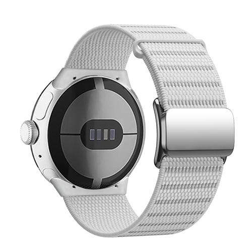 Nylon f�r Google Pixel Watch 5 / 4 / 3 41mm Magnetverschluss Band