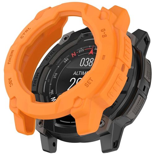 F�r Garmin Instinct 3 AMOLED / Solar 45mm Kunststoff H�lle Orange