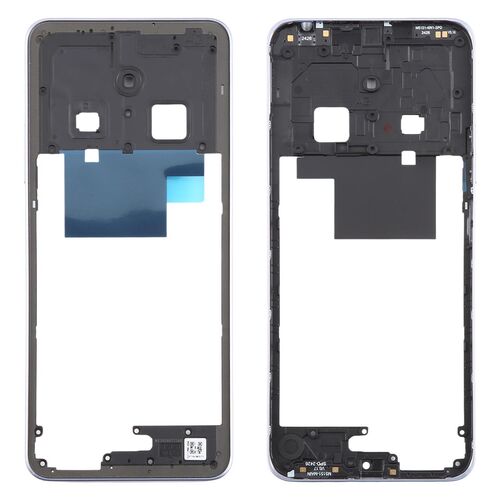 F�r Xiaomi Redmi 14C 4G Mittelrahmen Bezel Plate Ersatzteil Reparatur Lila