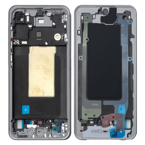 Samsung LCD Mittelrahmen fr Galaxy A56 5G GH82-36828B Ersatz Awesome Light Gray