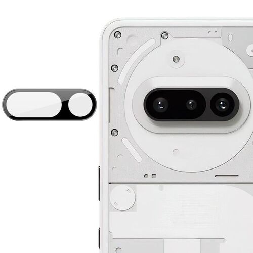 F�r Nothing Phone 3a IMAK HD Komplett Kamera Schutz Hart Glas Schwarz