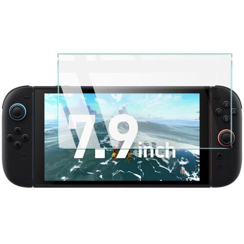 F�r Nintendo Switch 2 1x 0,3 mm 9H Hart Glas Folie Display LCD Schutz