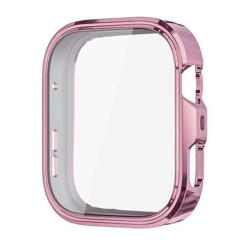 F�r Huawei Watch Fit 4 Pro Electroplated Full Cover TPU H�lle Rosa