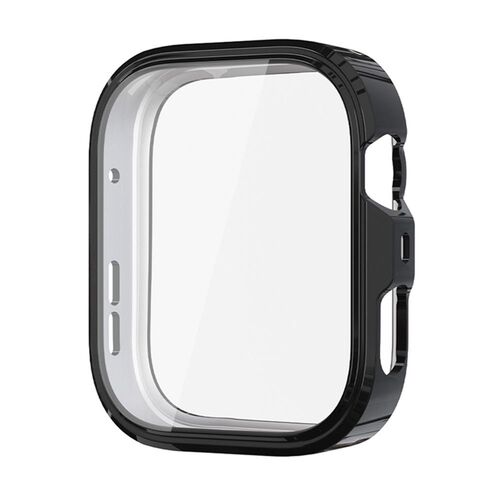 F�r Huawei Watch Fit 4 Pro Electroplated Full Cover TPU H�lle Schwarz