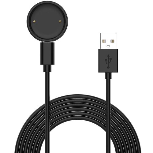 F�r Amazfit Bip 6 / Active 2 Magnetisches Ladekabel USB-C 1m Schwarz
