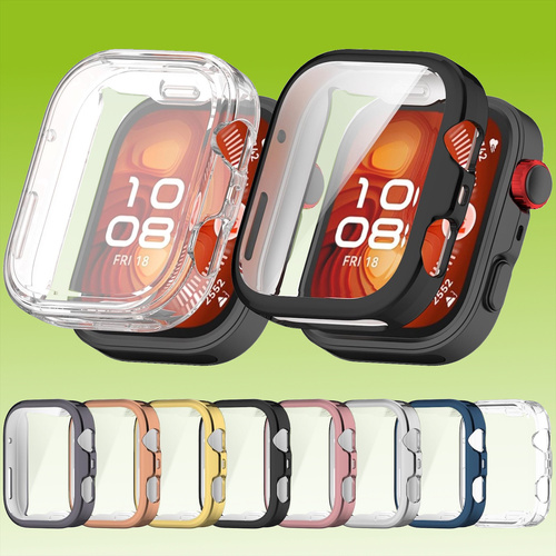 F�r Huawei Watch Fit 4 / 4 Pro Full Cover TPU Electroplated Smart Schutz H�lle
