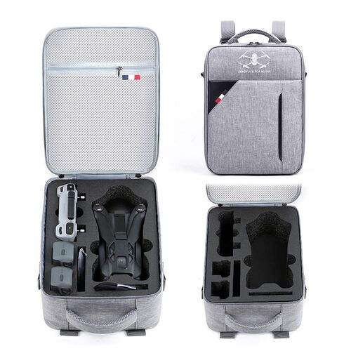 F�r DJI Mavic 4 Pro / RC 2 EVA Hybrid Rucksack Schultertasche Grau