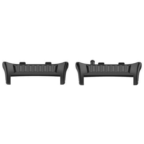 F�r Huawei Watch D2 1 Paar Edelstahl Armband Verbindungsst�ck Schwarz