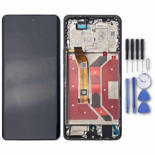 Fr Honor Magic 7 Lite LCD Display mit Rahmen Reparatur Ersatzteil Lila
