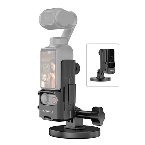 F�r DJI Osmo Pocket 3 PULUZ Magnetische Wandhalterung Standfu� Schwarz