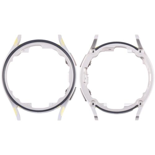 F�r Samsung Galaxy Watch 6 40mm LCD Rahmen Bezel Plate Ersatzteil Silber