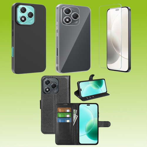 F�r Honor 400 Lite Schutz Cover H�lle Case Tasche TPU 9H Hart Glas Folie AUSWAHL