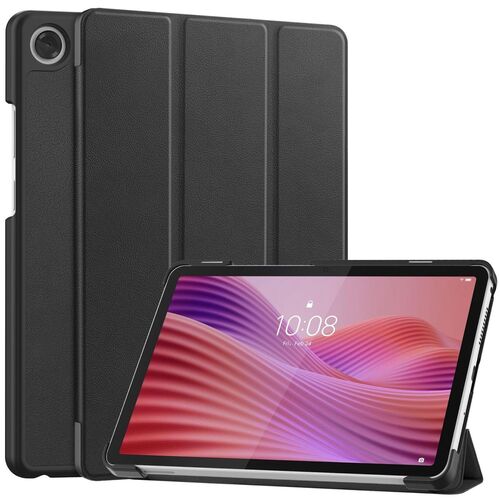 F�r Lenovo Tab One / Tab K9 3folt Wake UP Smart Cover H�lle Schwarz