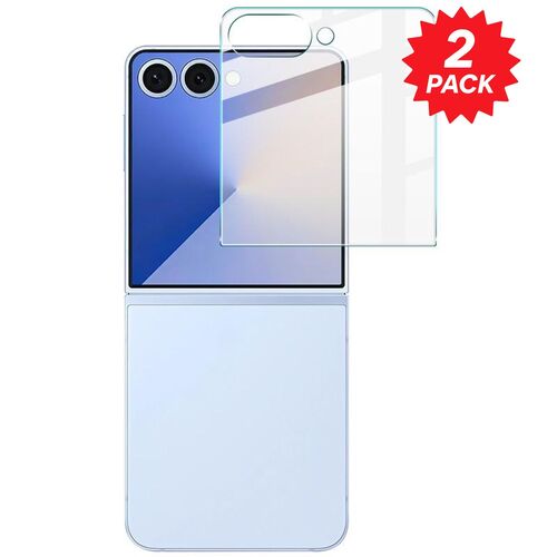 F�r Samsung Galaxy Z Flip7 5G 2x Back Screen 2.5D 9H Schutz Hart Glas