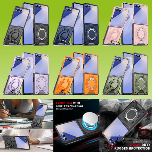 F�r Samsung Galaxy Z Flip7 / Fold7 5G MagSafe 360 Ring Schutz H�lle
