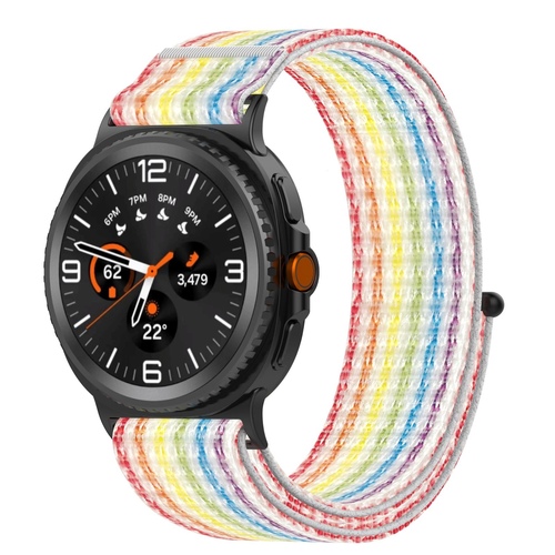 F�r Samsung Galaxy Watch 8 / 8 Classic / Ultra 2 Nylon Arm Band Bunt