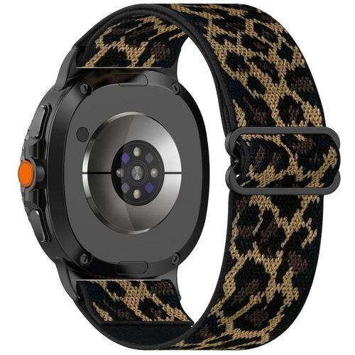 F�r Samsung Galaxy Watch 8 / 8 Classic Elastische Nylon Design Armband 