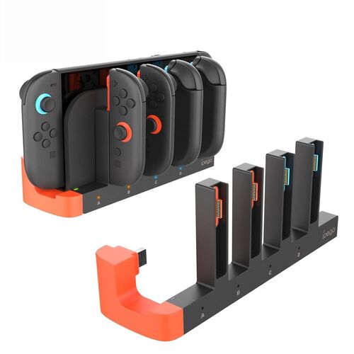 Fr Nintendo Switch 2 Ipega Ladegert Controller Ladestation 4 Griffe