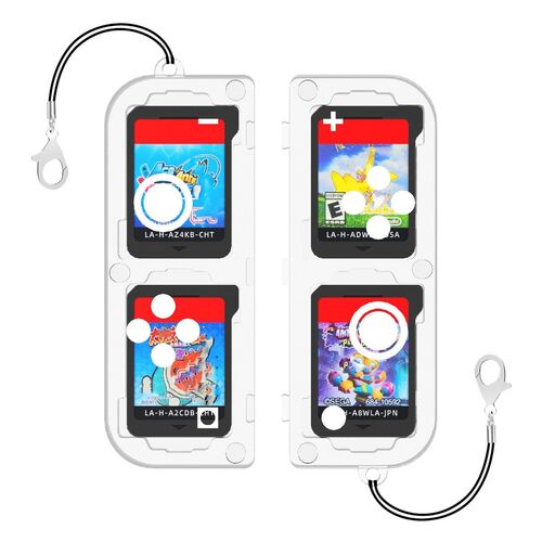 F�r Nintendo Switch 2 Tragbare Kunststoff Spielkarten Box Aufbewahrung