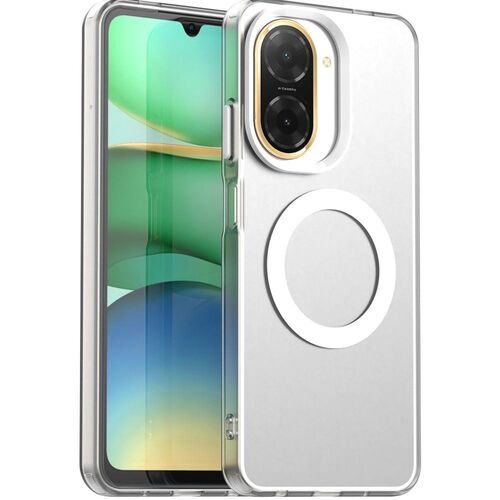 F�r Xiaomi Redmi A5 4G / Poco C71 Candy Design Magsafe H�lle Wei�