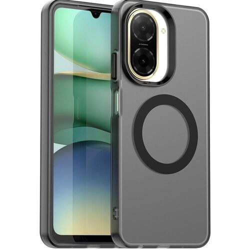 F�r Xiaomi Redmi A5 4G / Poco C71 Candy Design Magsafe H�lle Schwarz