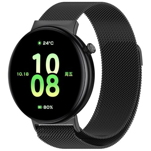 F�r Honor Watch Fit Milan Metall Stahl Mesh Armband Magnetverschluss 