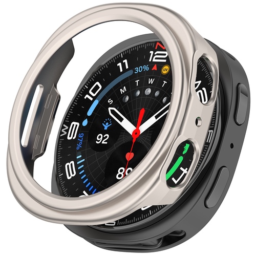 Bumper Kunststoff halbseitig f�r Samsung Galaxy Watch 9 8 40mm Beige