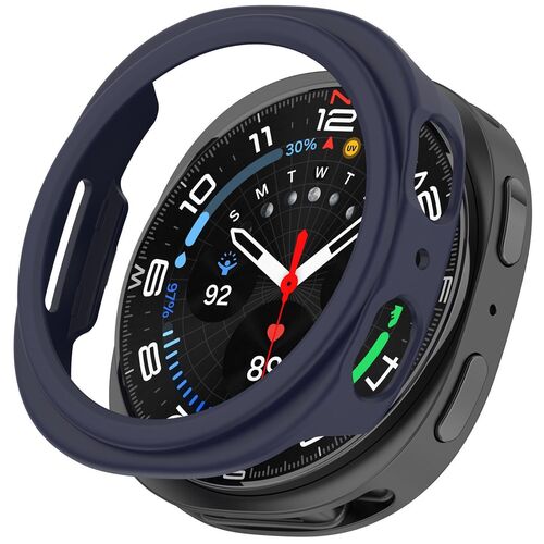 F�r Samsung Galaxy Watch 8 40mm Design Kunststoff Schutz H�lle D- Blau