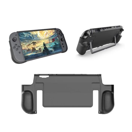 F�r Nintendo Switch 2 Rutschfeste Integrierte TPU Schutz H�lle Schwarz